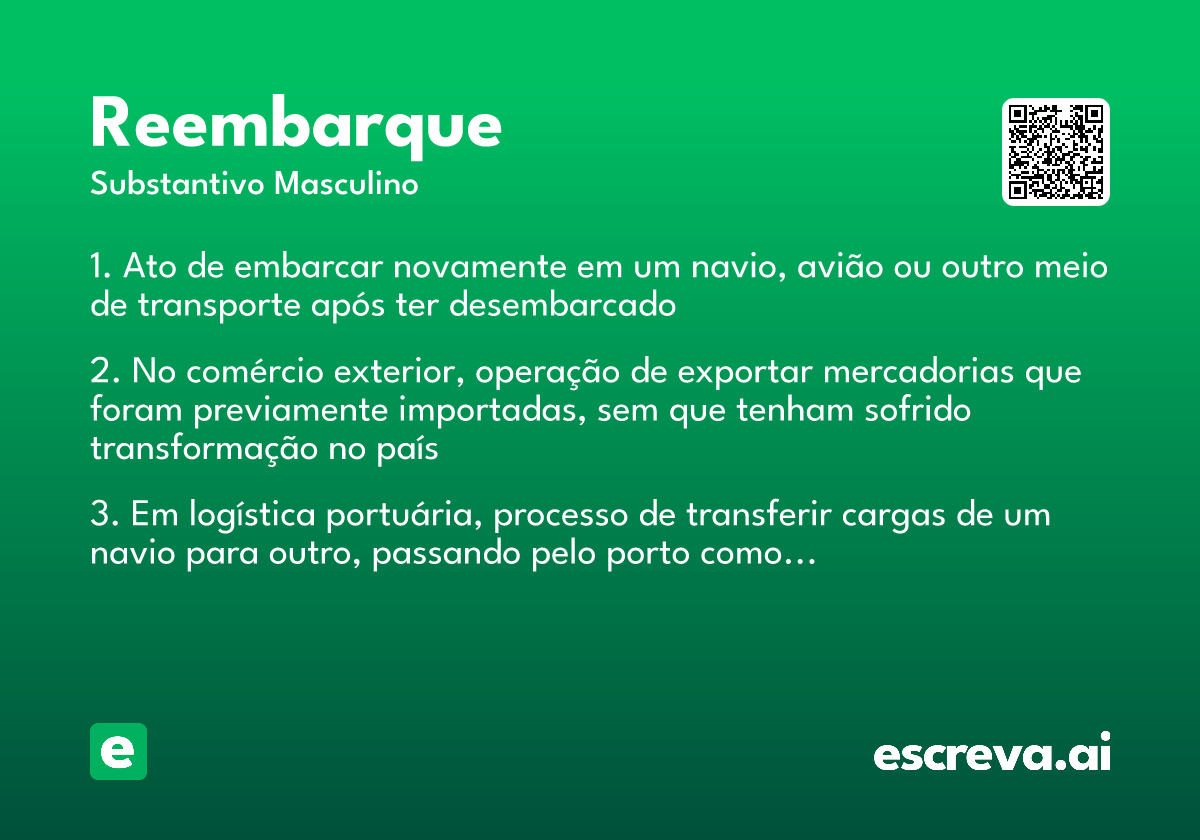 reembarque