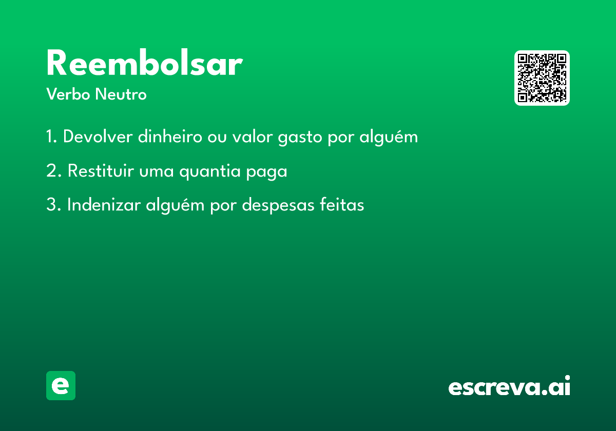 reembolsar