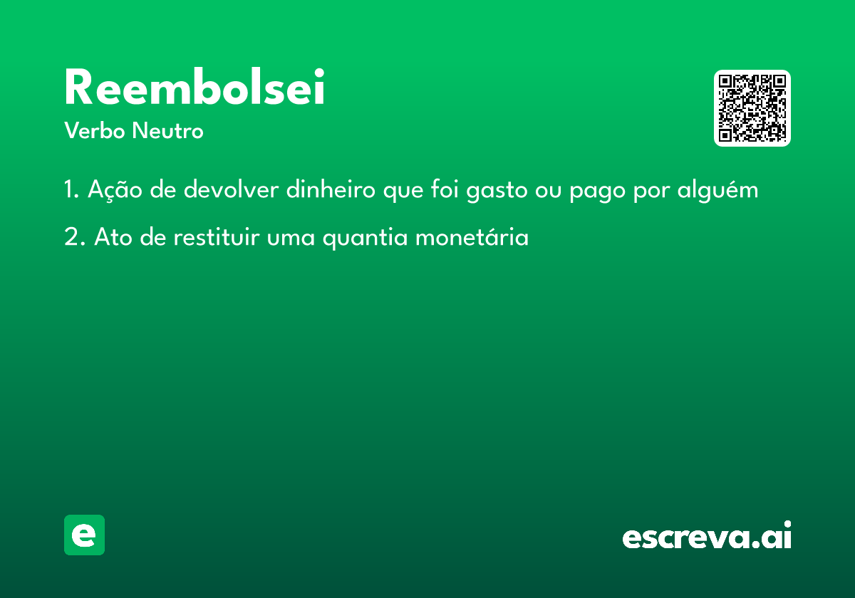 reembolsei