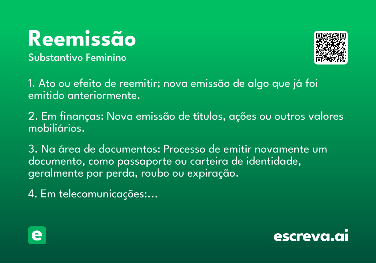 reemissão