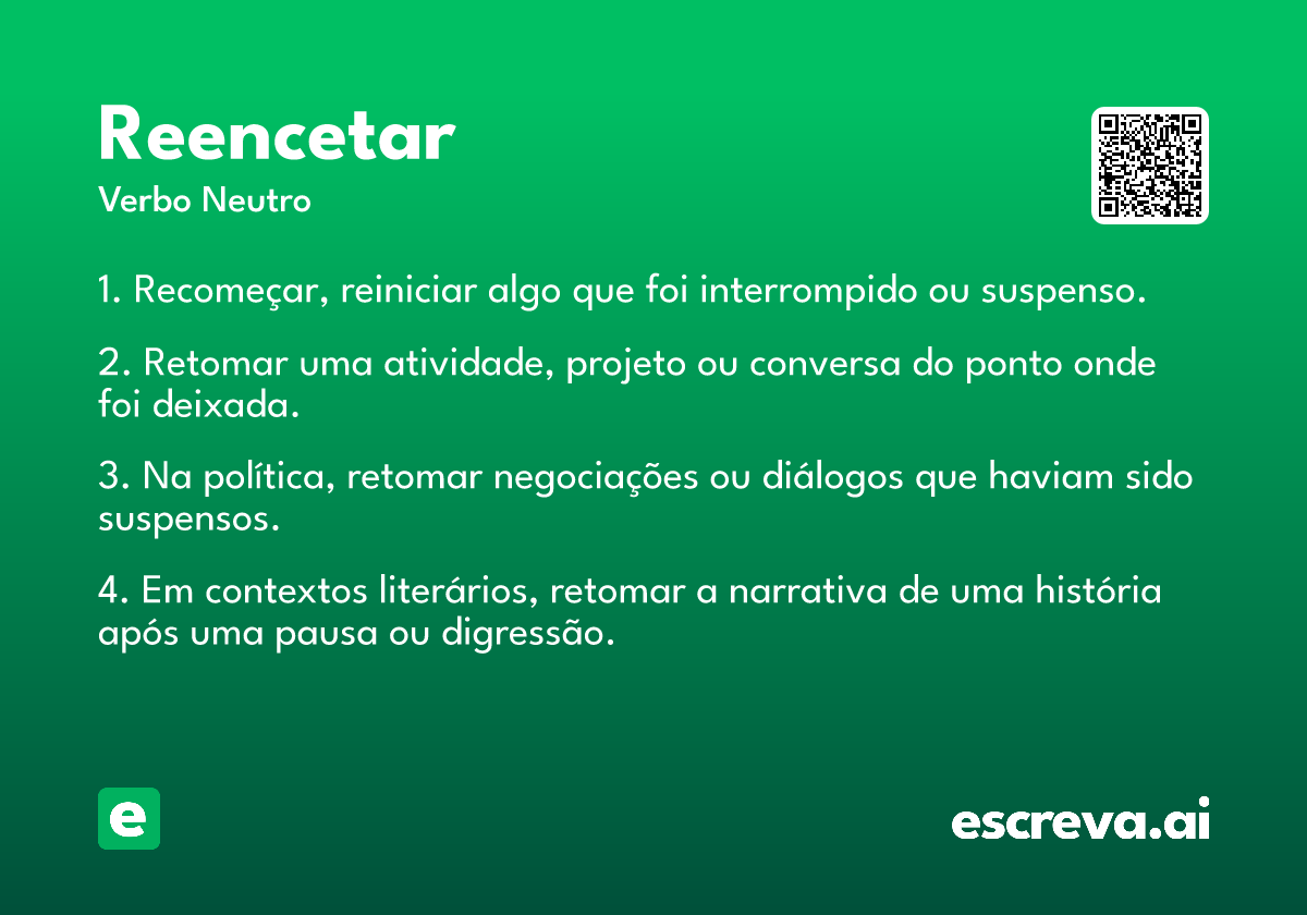 reencetar