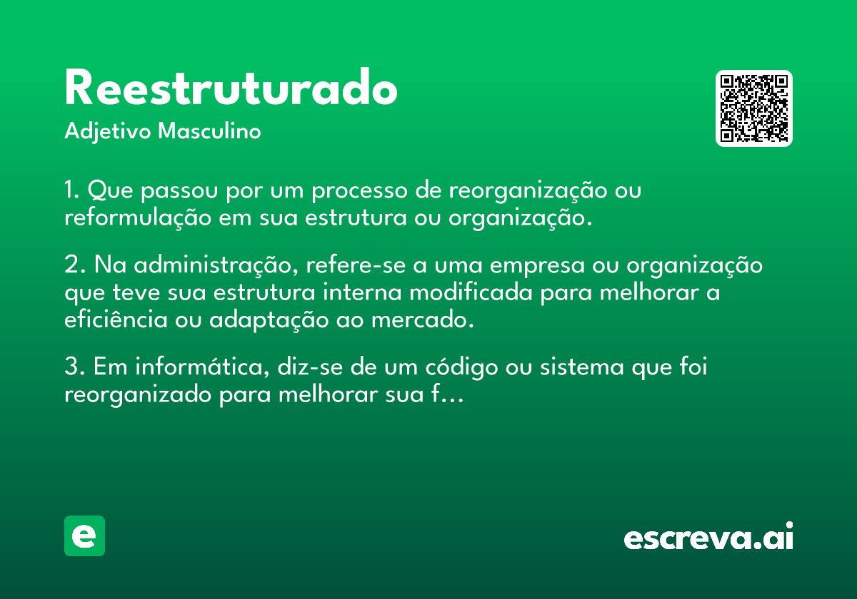 reestruturado