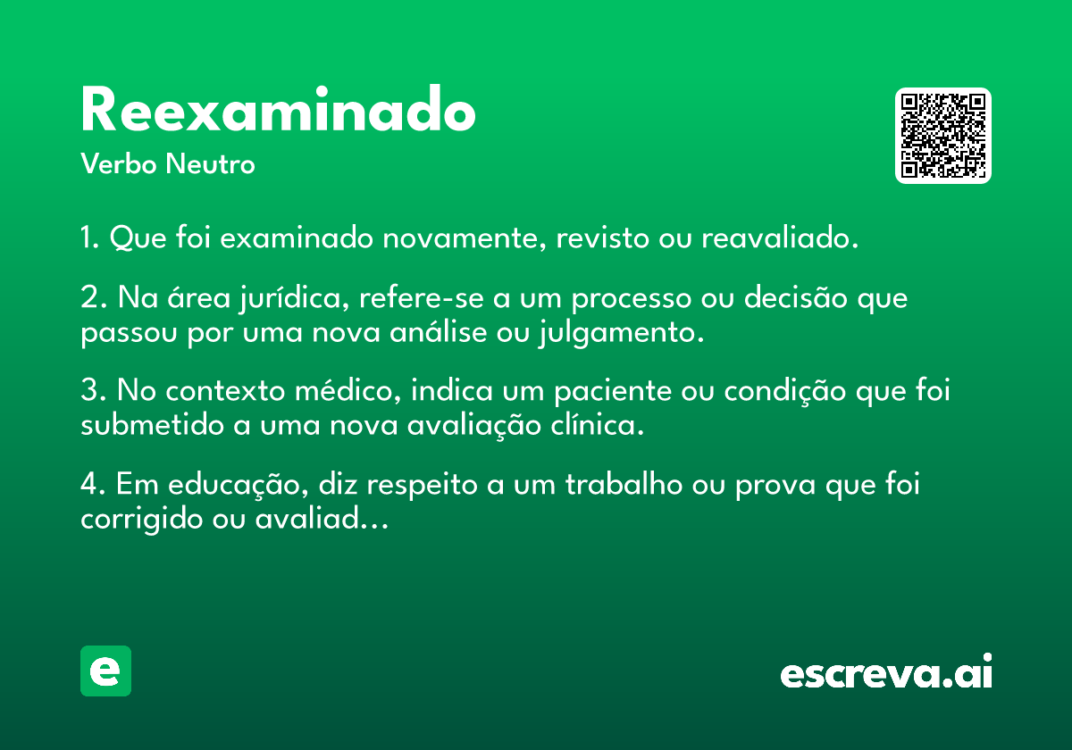 reexaminado
