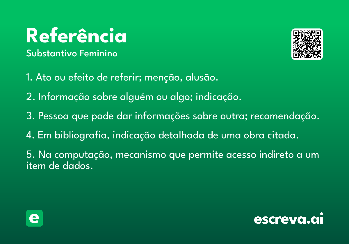 referência