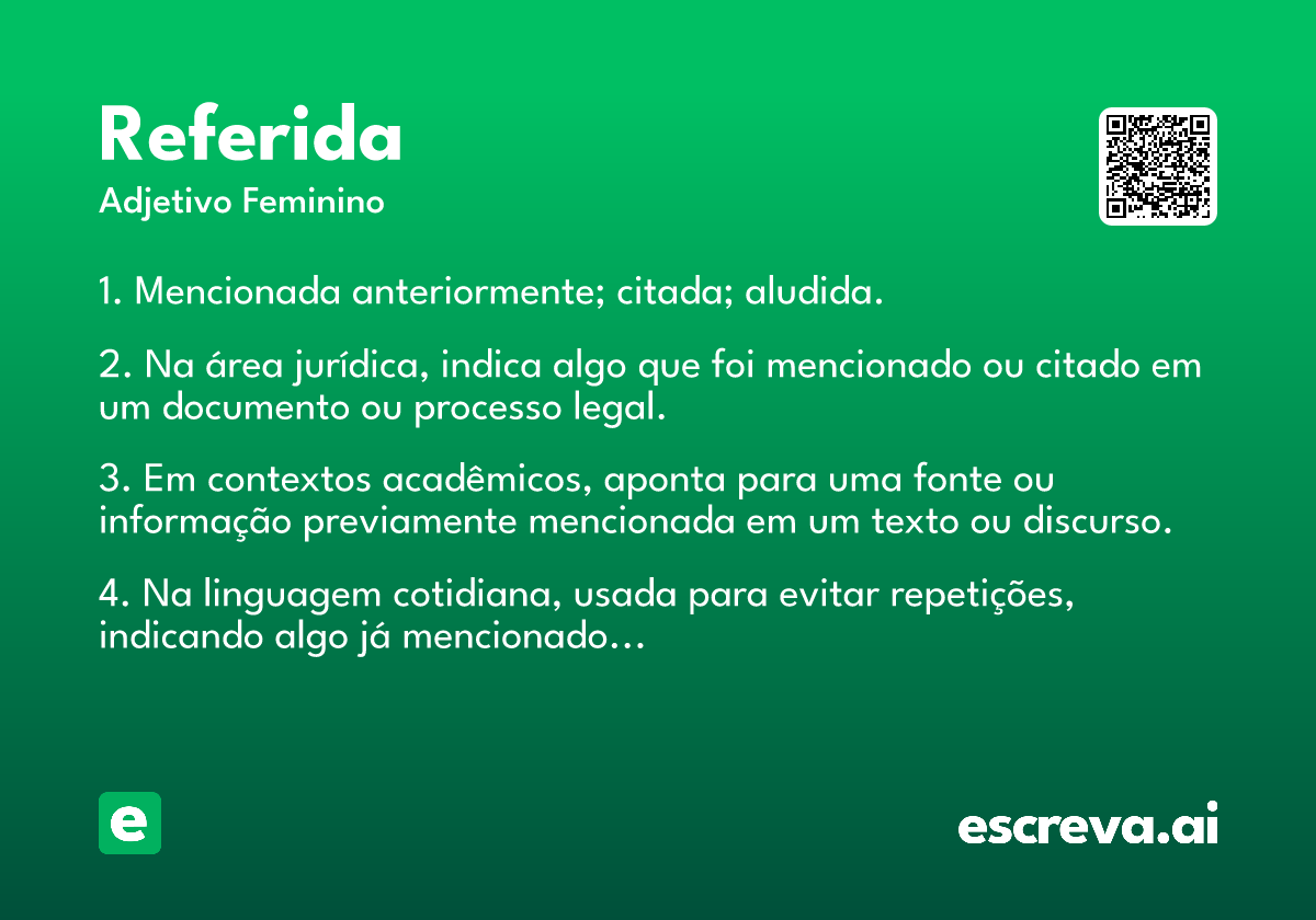 referida