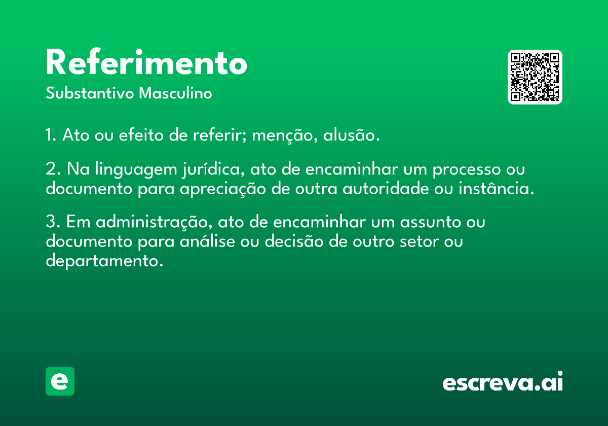 referimento