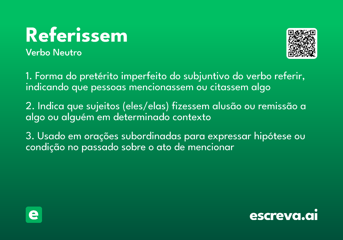 referissem
