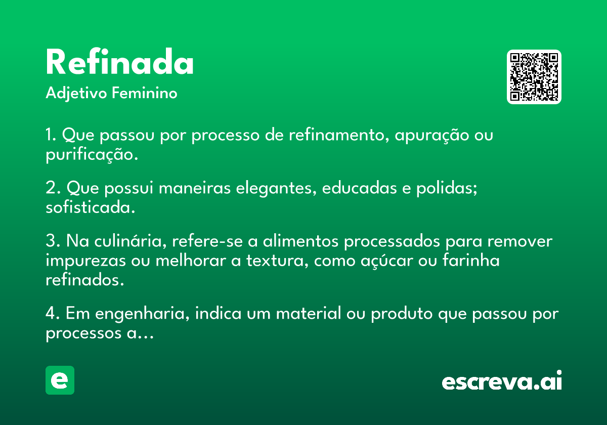 refinada