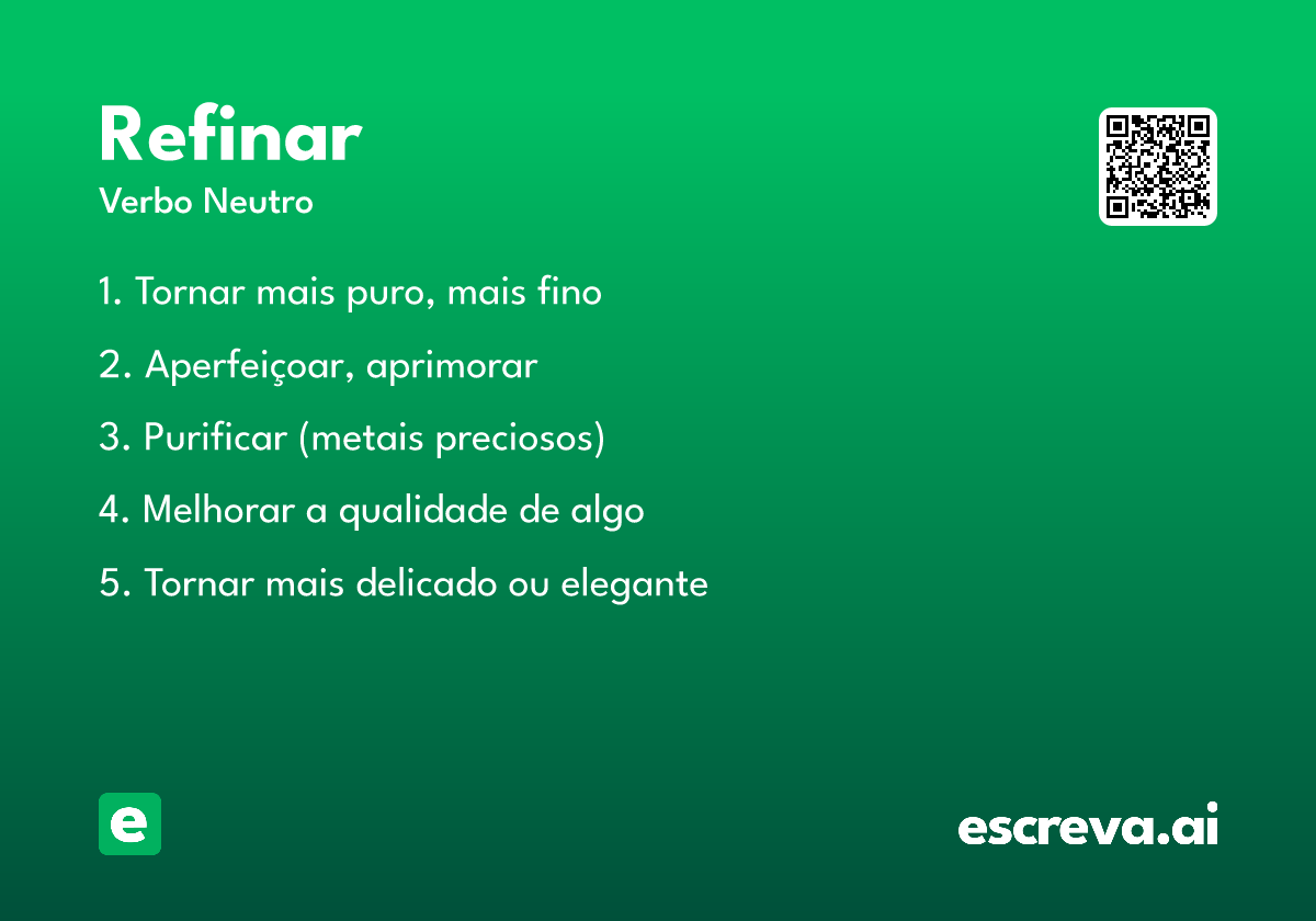 refinar