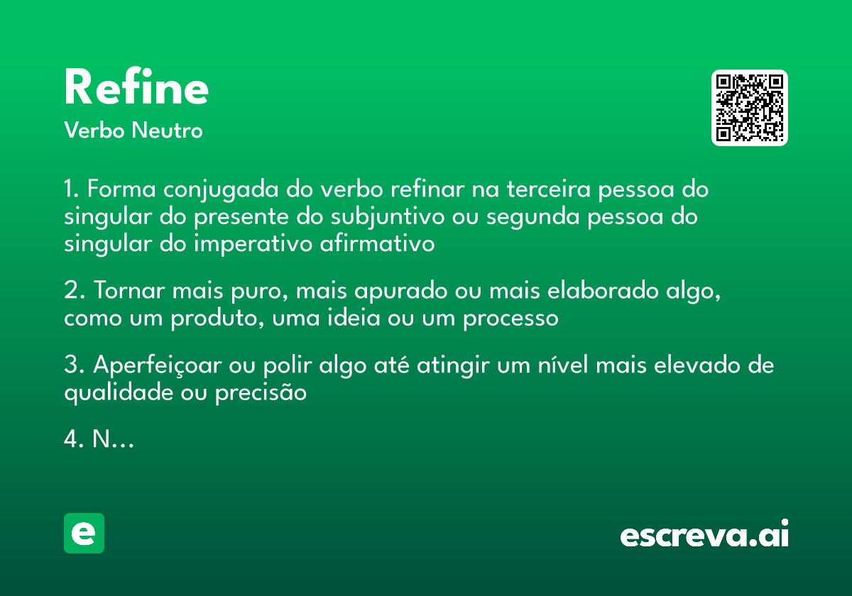 refine