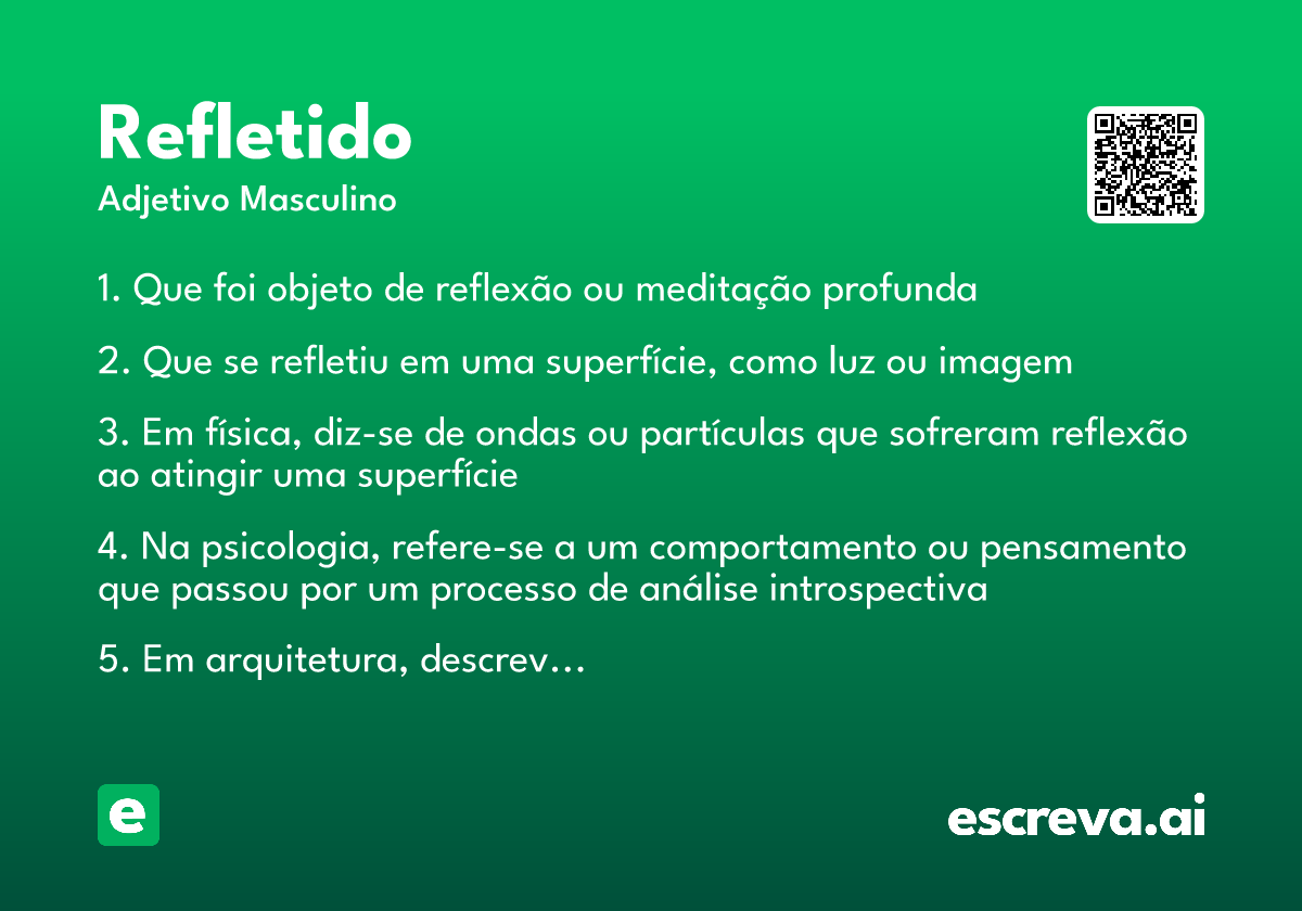 refletido