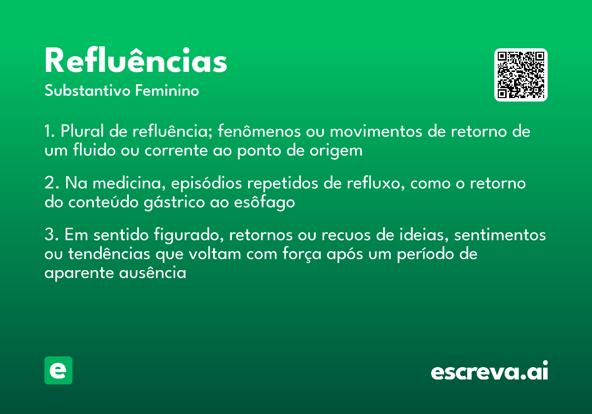 refluências