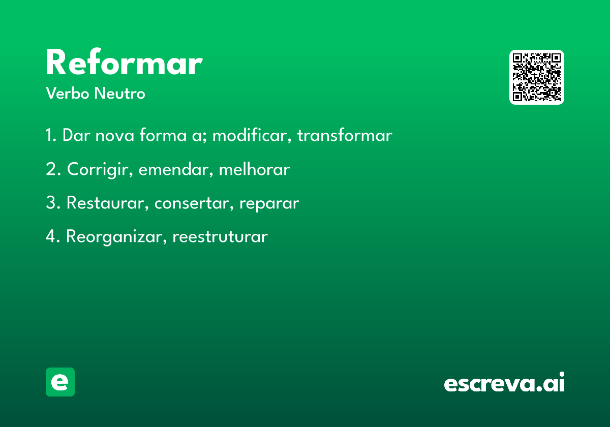 reformar