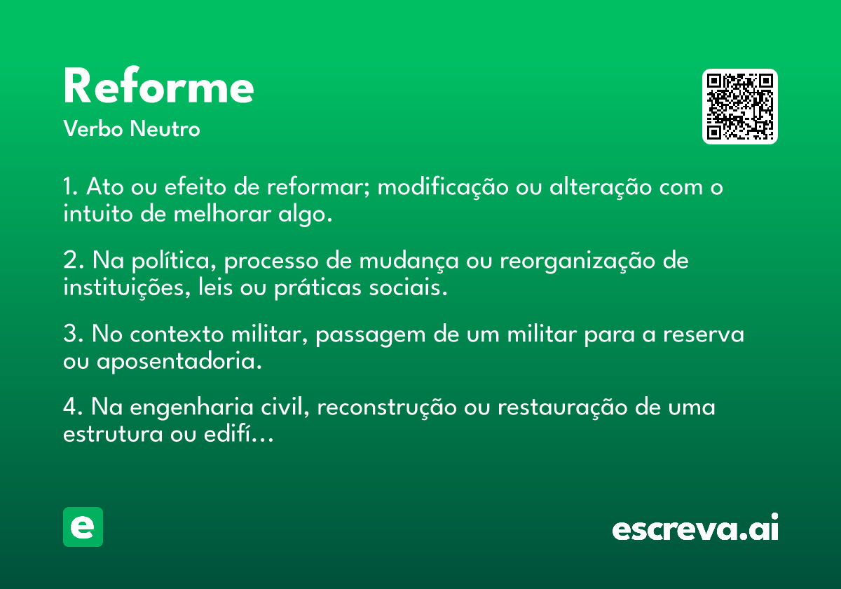 reforme