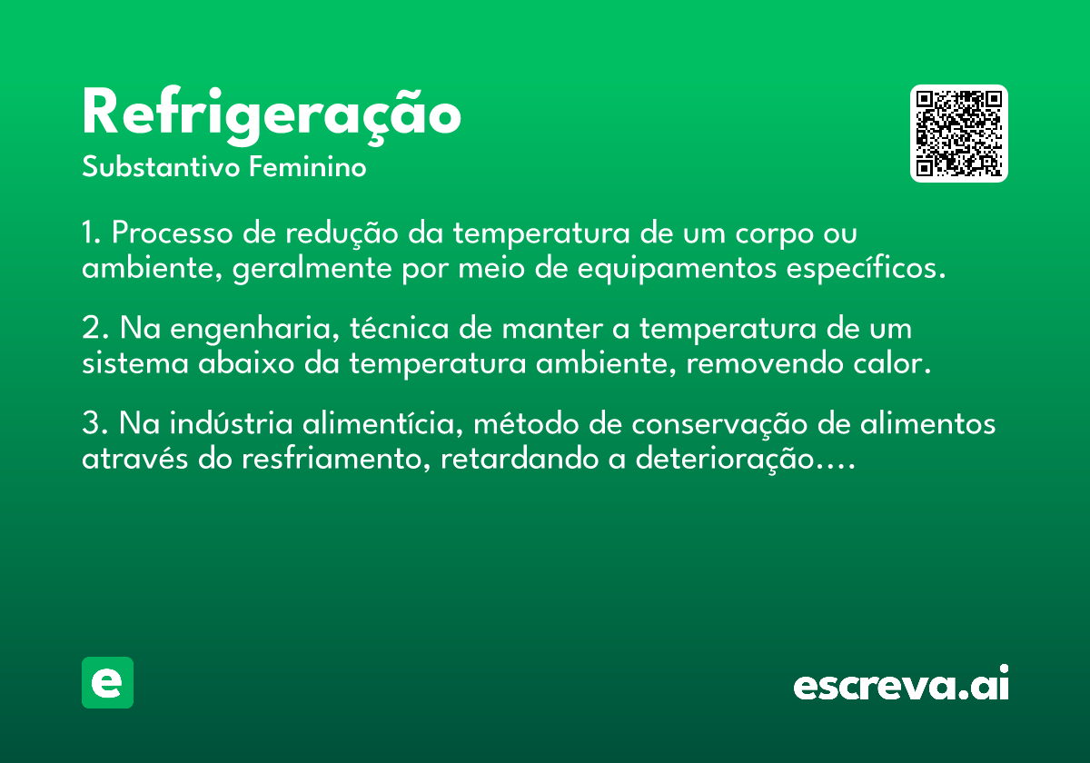 refrigeração