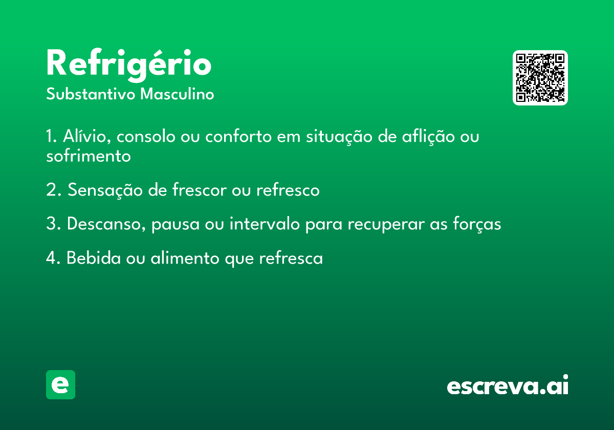 refrigério