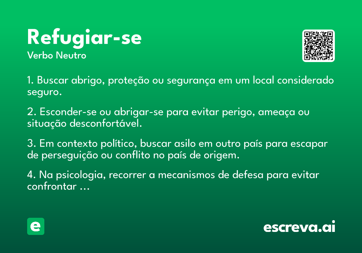 refugiar-se
