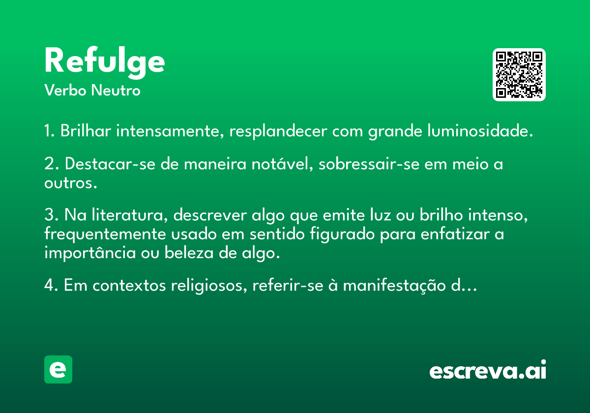 refulge