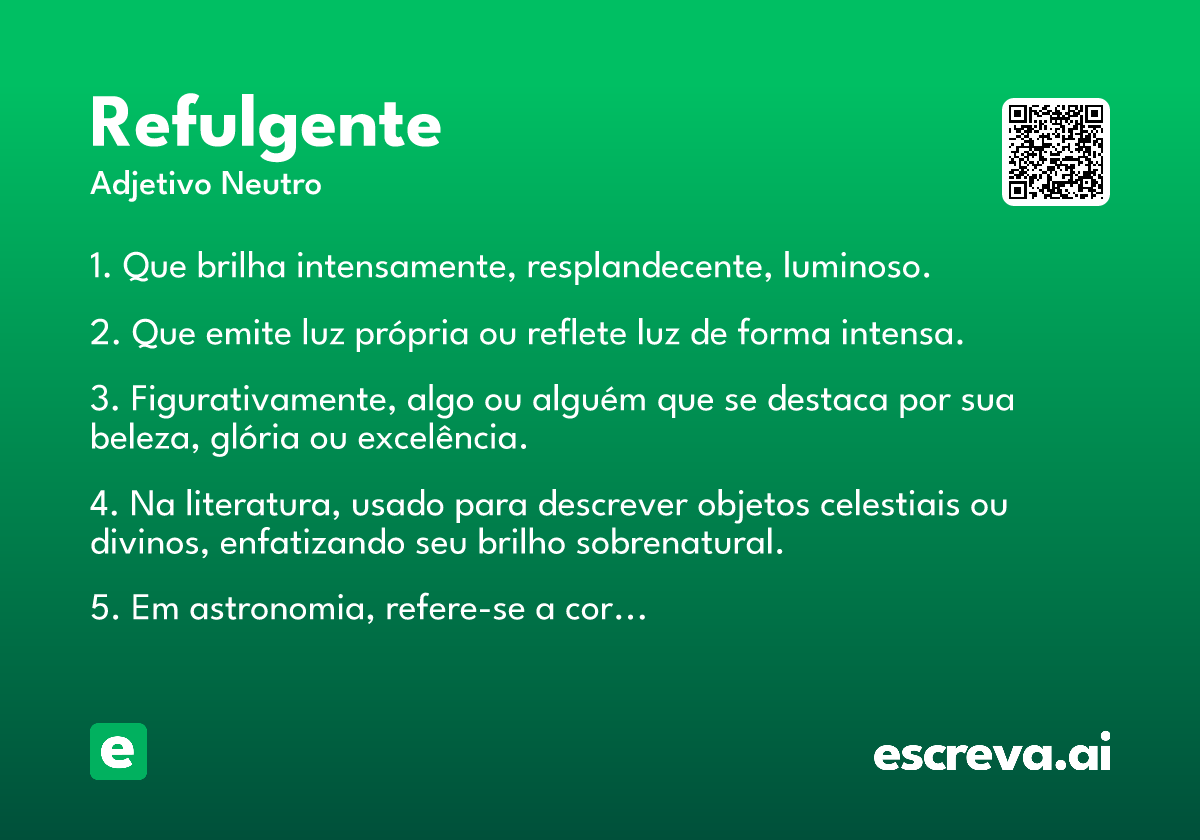 refulgente