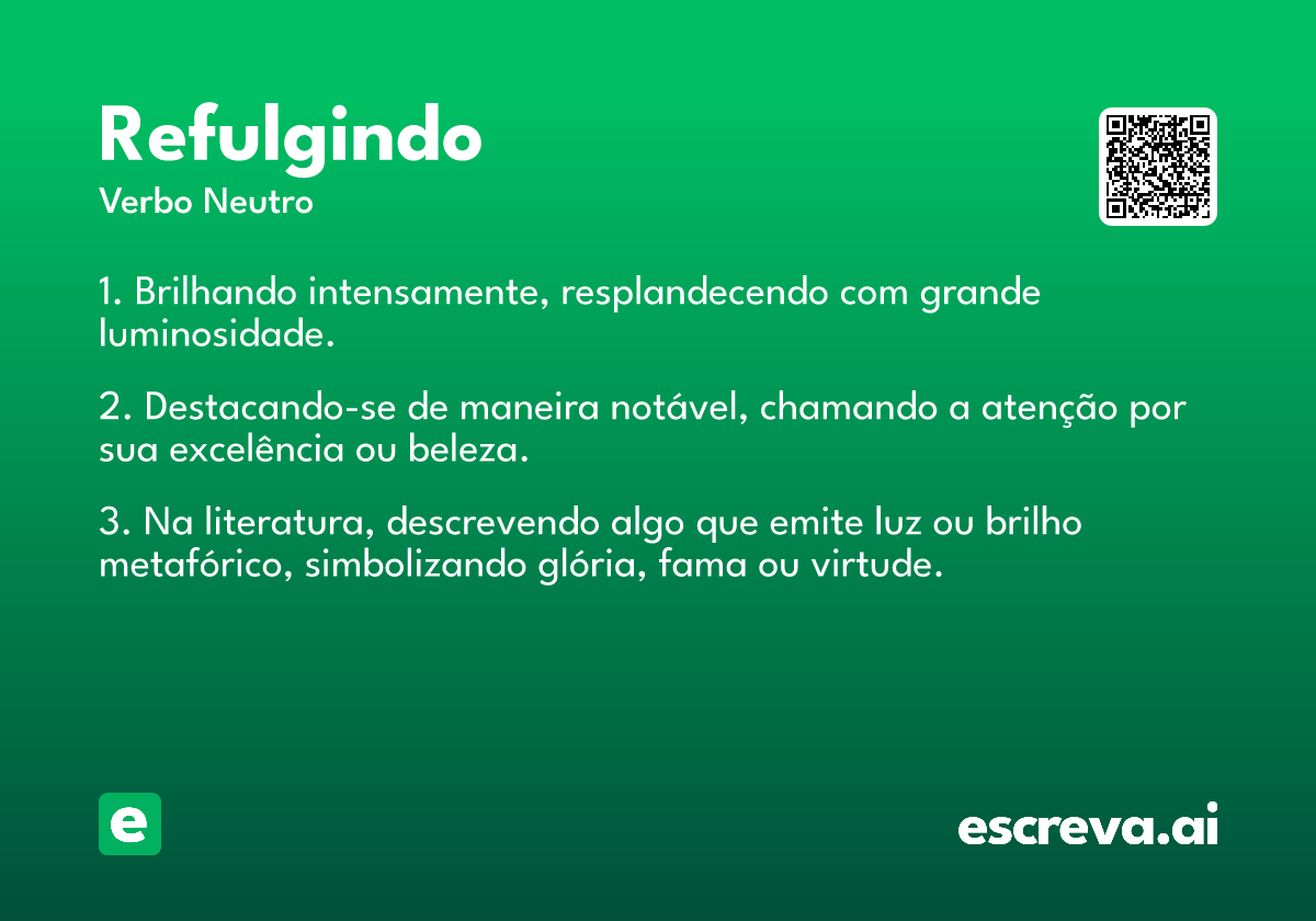 refulgindo