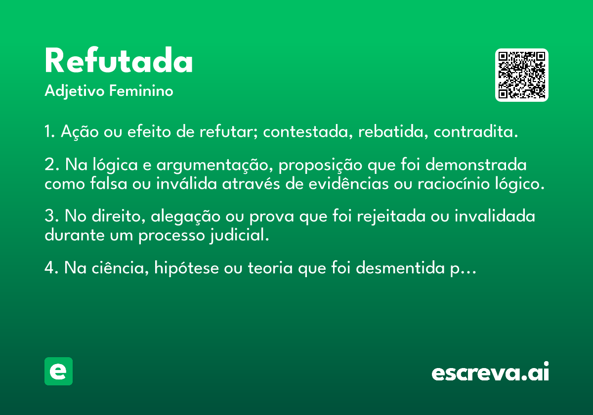 refutada