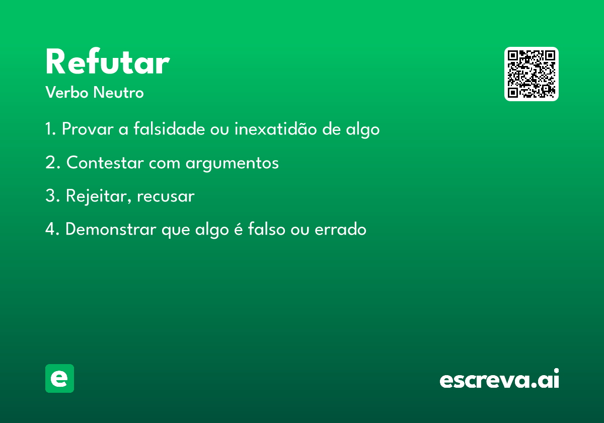 refutar