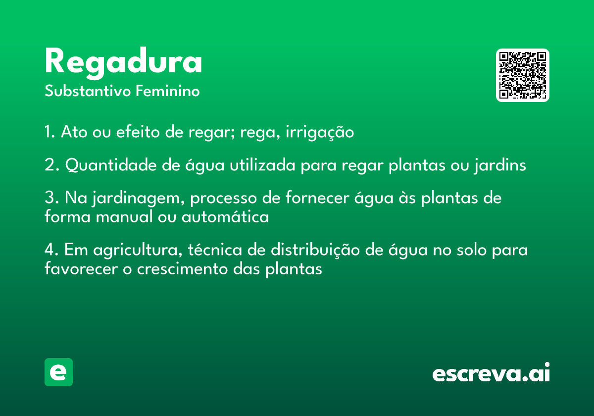 regadura