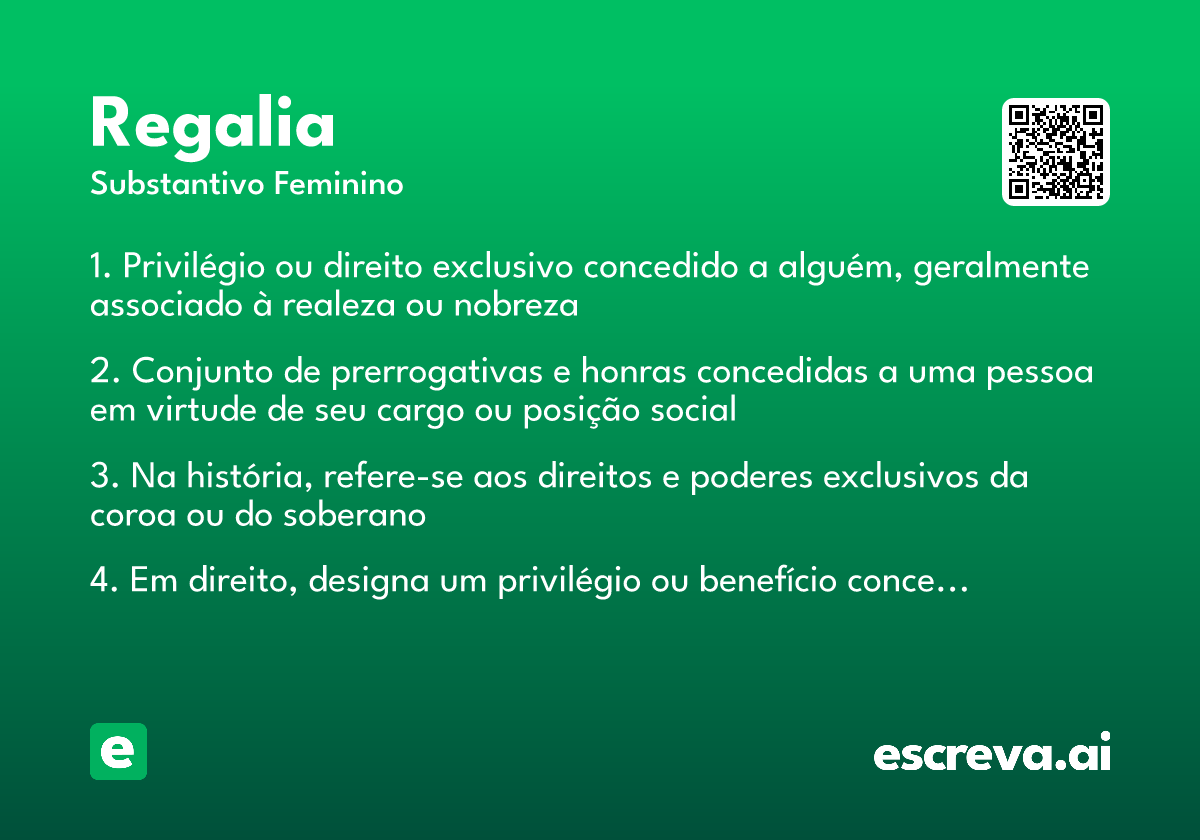 regalia
