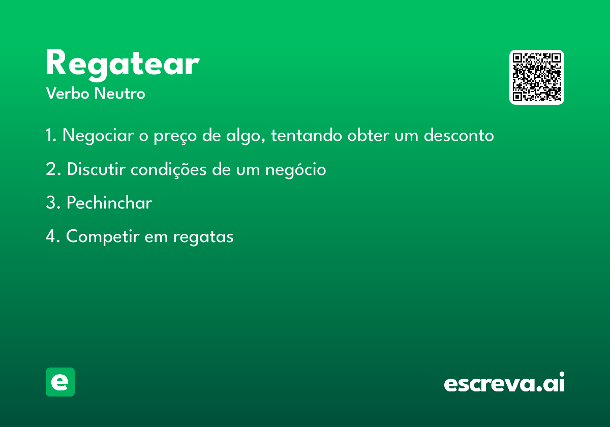 regatear