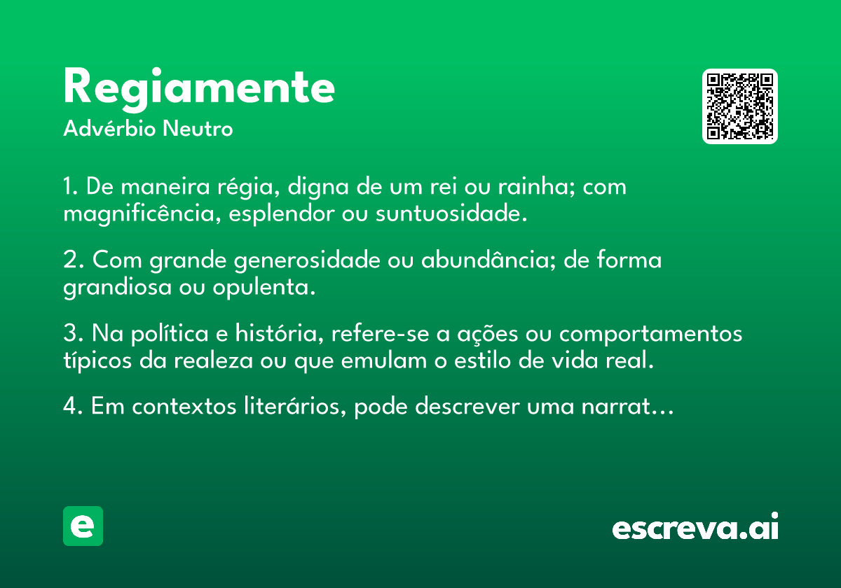 regiamente