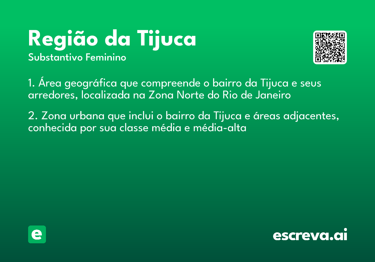 região da Tijuca