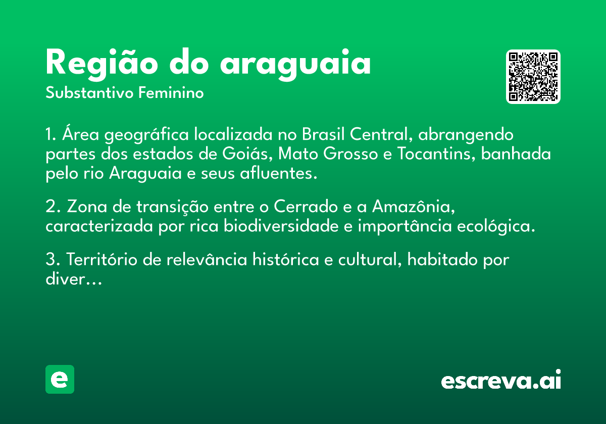 região do araguaia