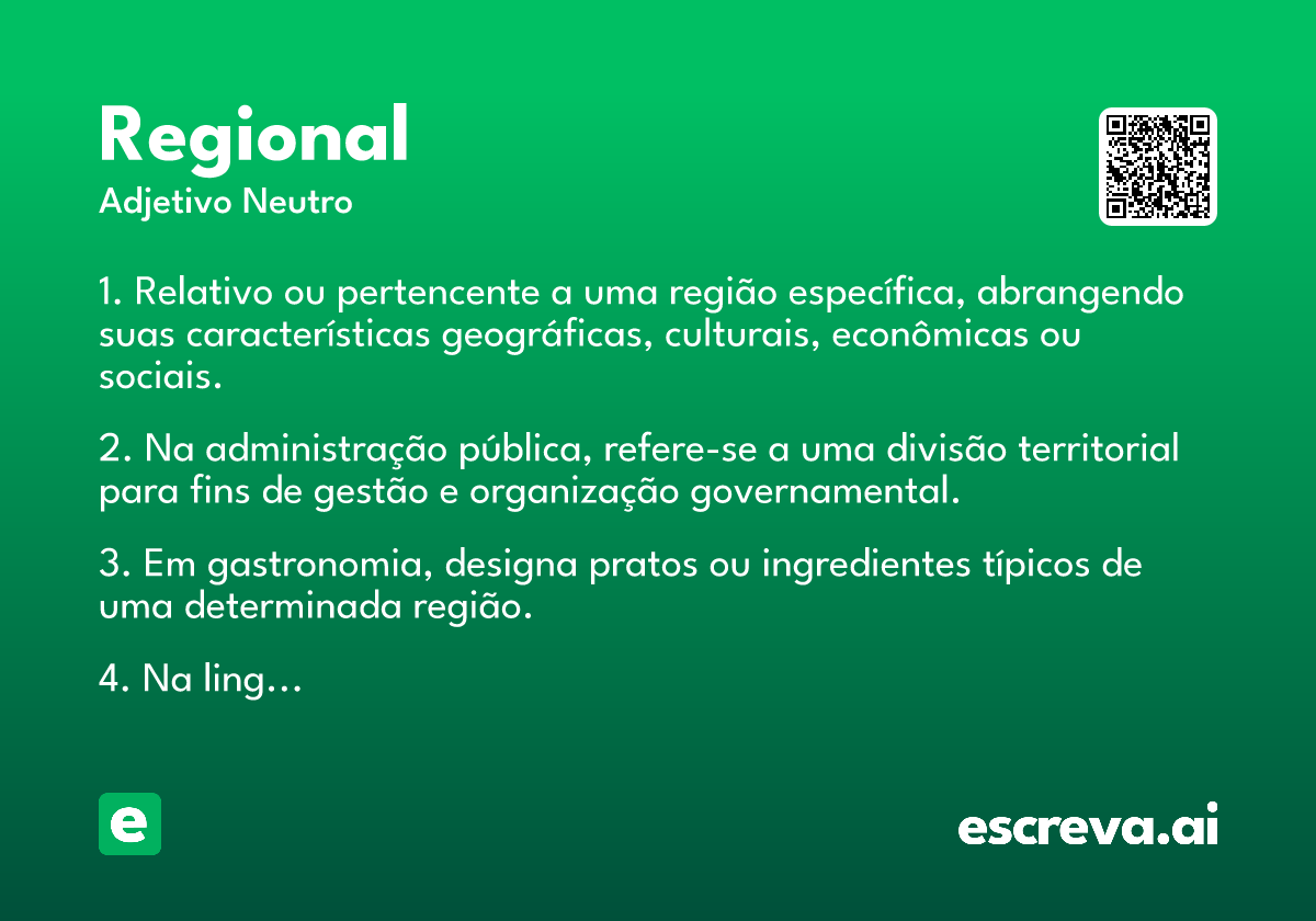 regional