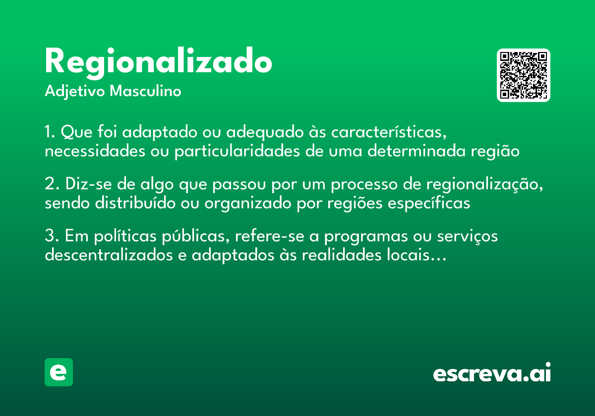 regionalizado