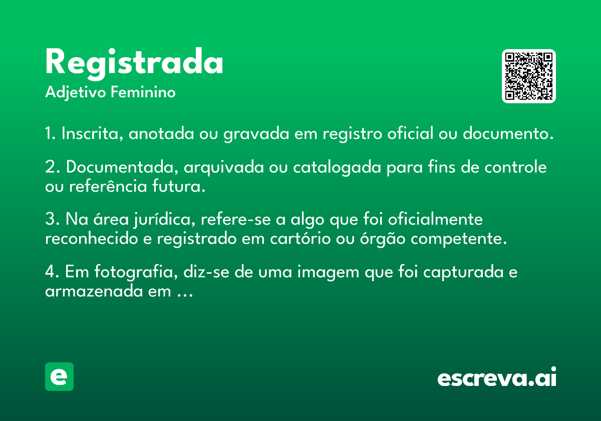 registrada
