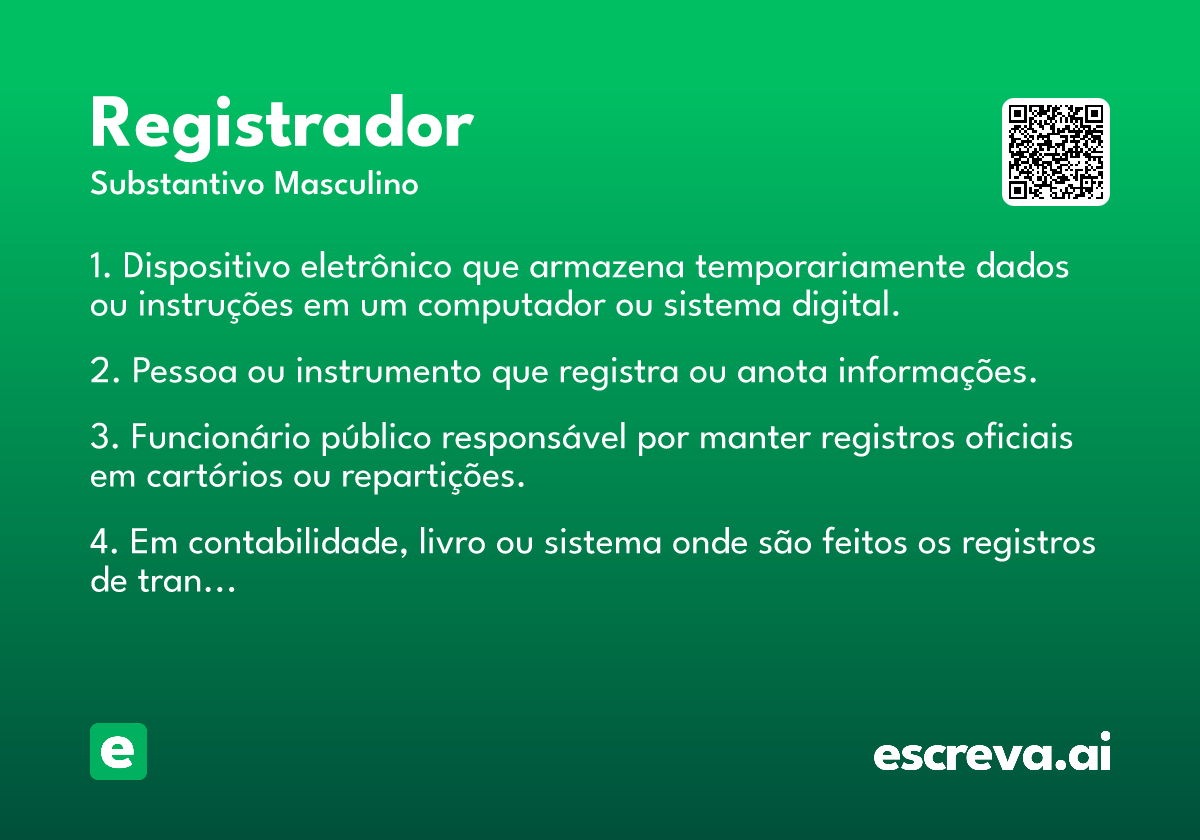 registrador