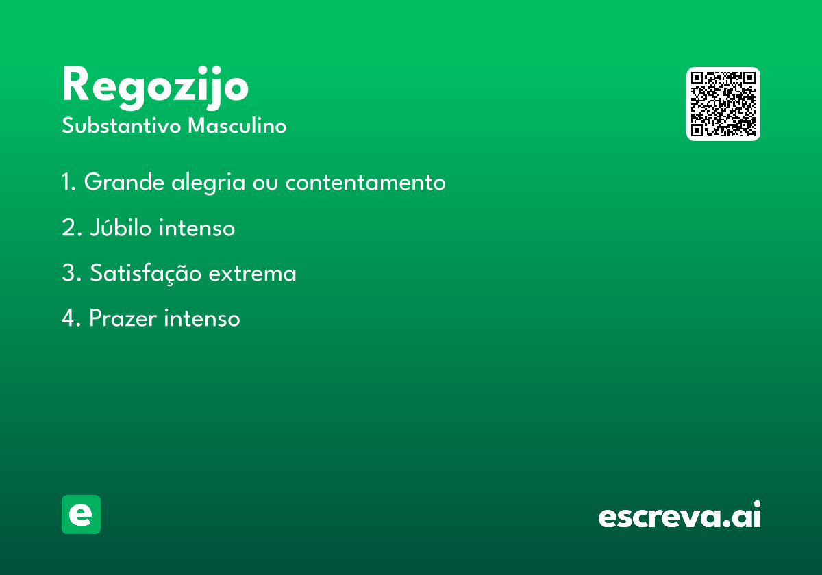 regozijo