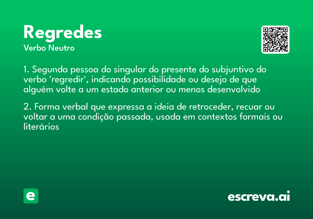 regredes