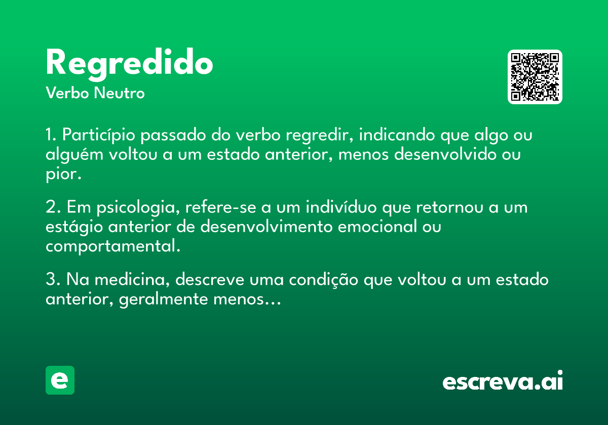 regredido