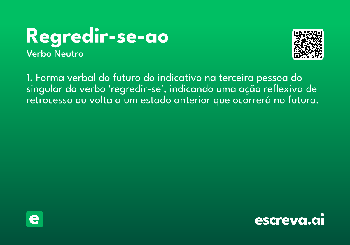 regredir-se-ao