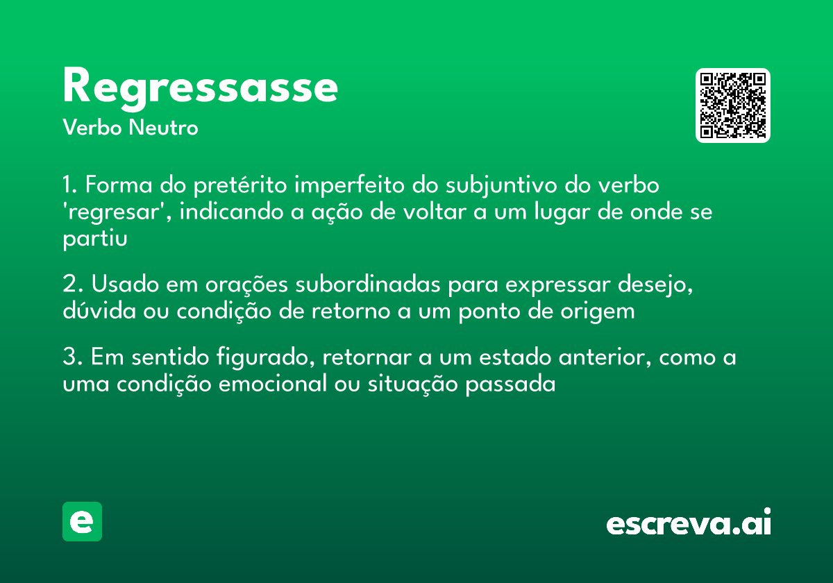 regressasse