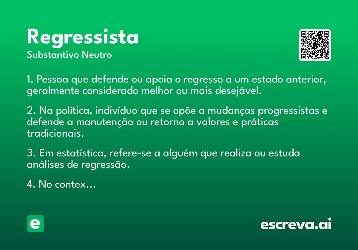 regressista