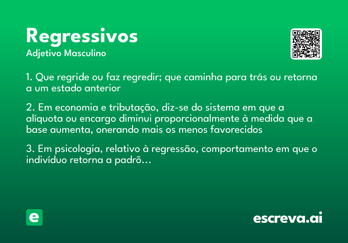 regressivos