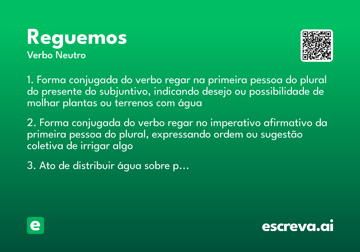 reguemos
