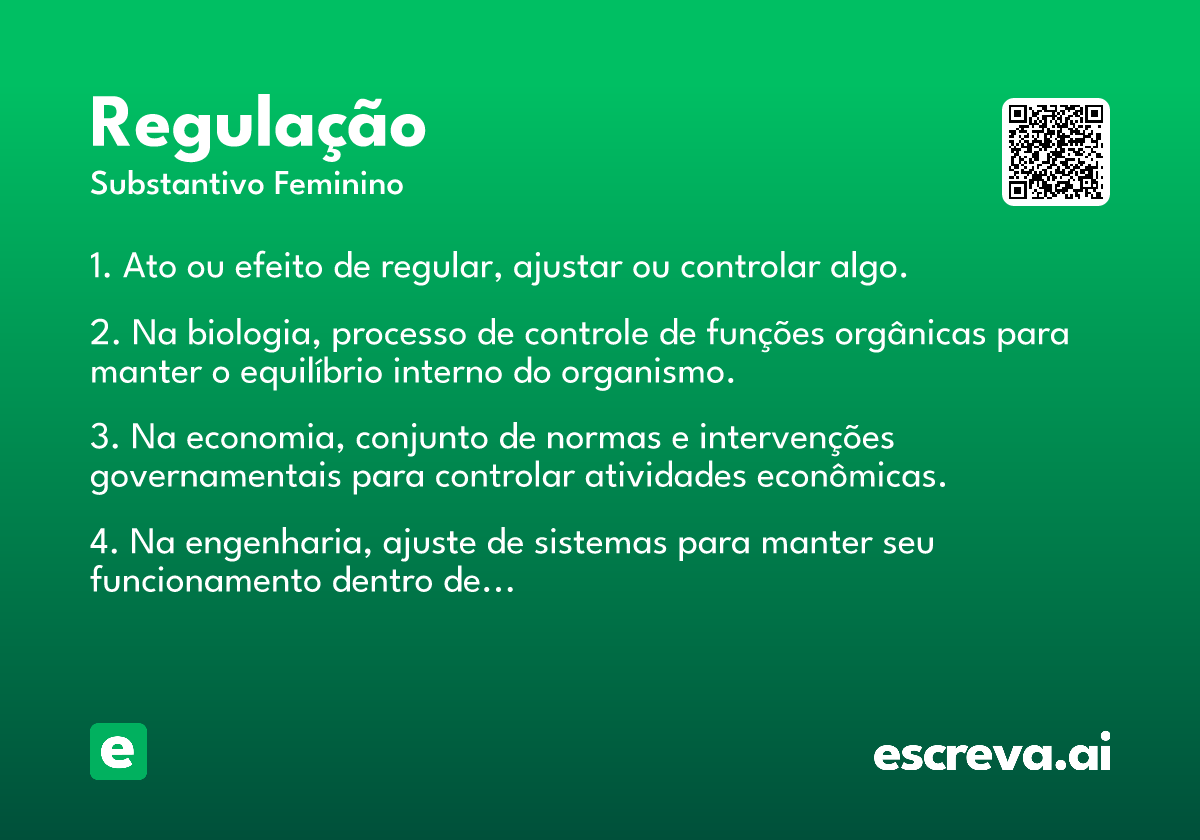 regulação