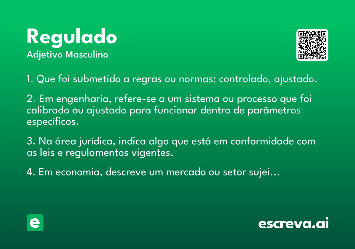 regulado