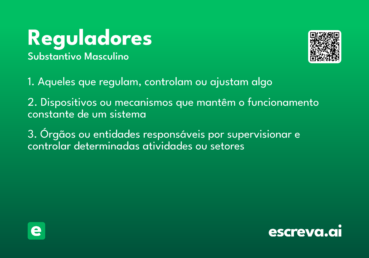 reguladores