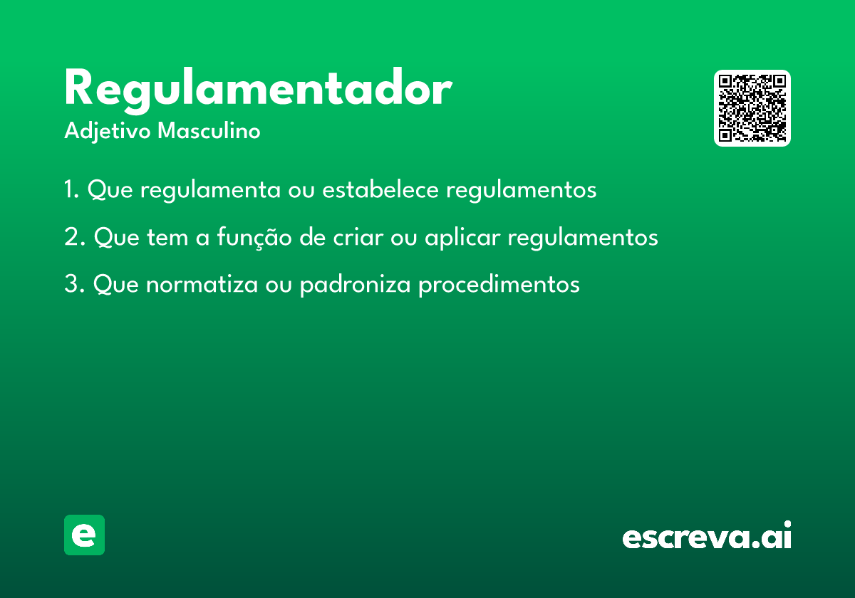 regulamentador