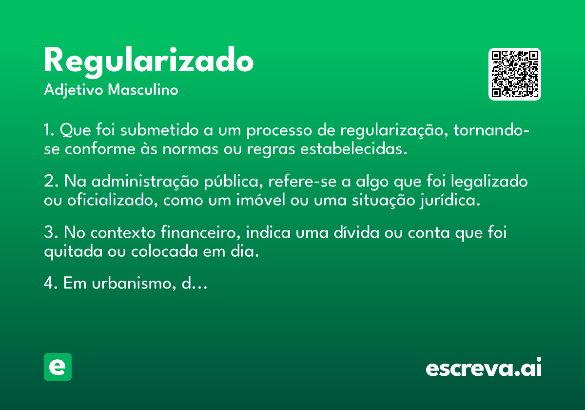 regularizado