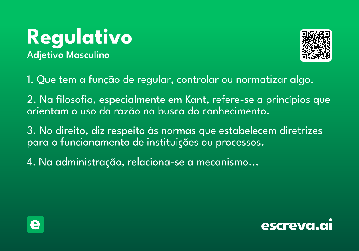 regulativo